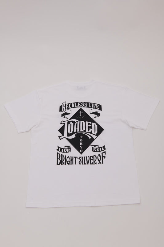 ✦11月入荷分✦S/S TEE 7.1oz ✦GYLG×BSOL ~Reckless Life~✦WH×BK