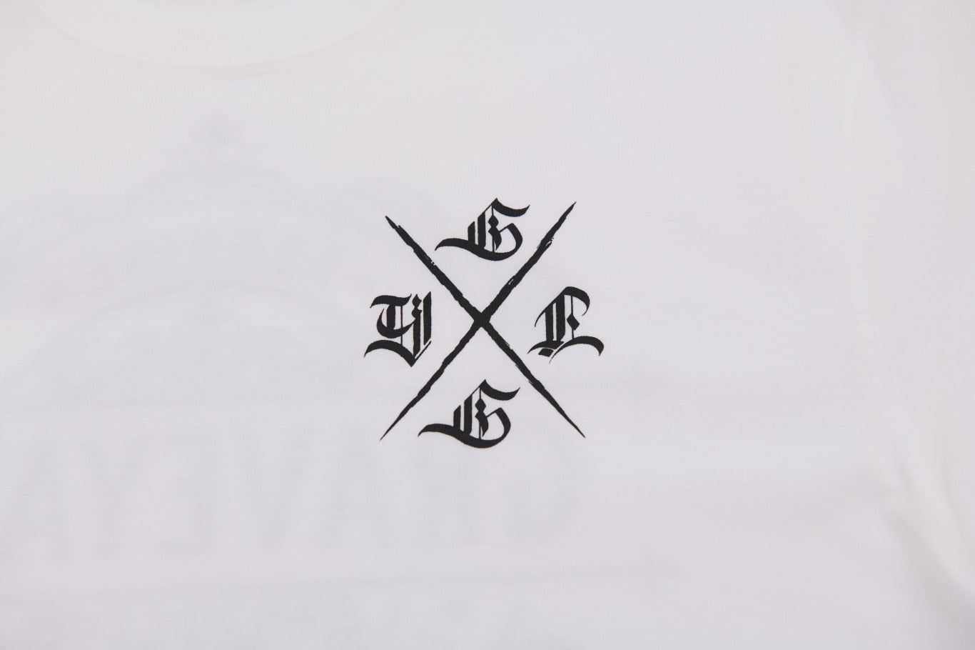 ✦7月中旬入荷プレオーダー✦S/S TEE 7.1oz ✦Graveyard LOGO✦WH×BK