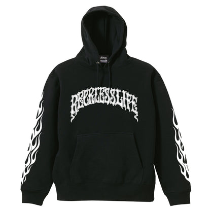 ✦10oz✦SWEAT HOODIE BK/GYLG×ROX TATTOO WORKS✦10月初旬納品プレオーダー✦