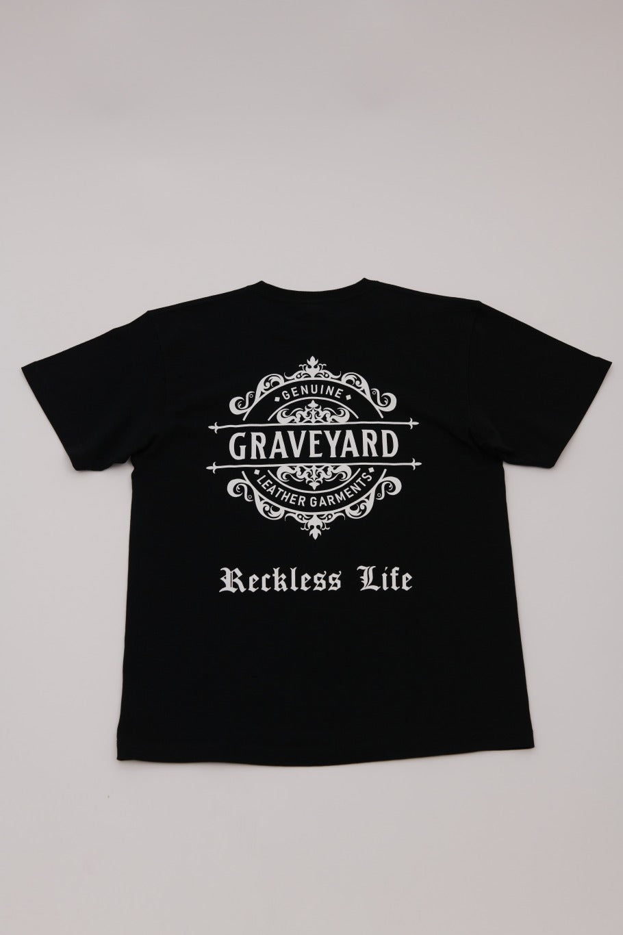 ✦11月入荷分✦S/S TEE 7.1oz ✦Graveyard LOGO✦BK×WH