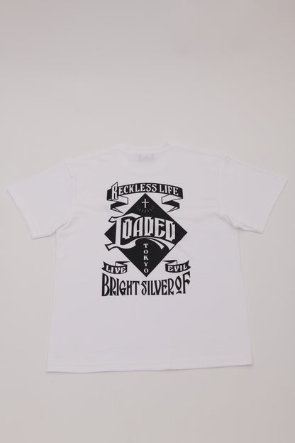 ✦11月入荷分✦S/S TEE 7.1oz ✦GYLG×BSOL ～Reckless Life～✦WH×BK