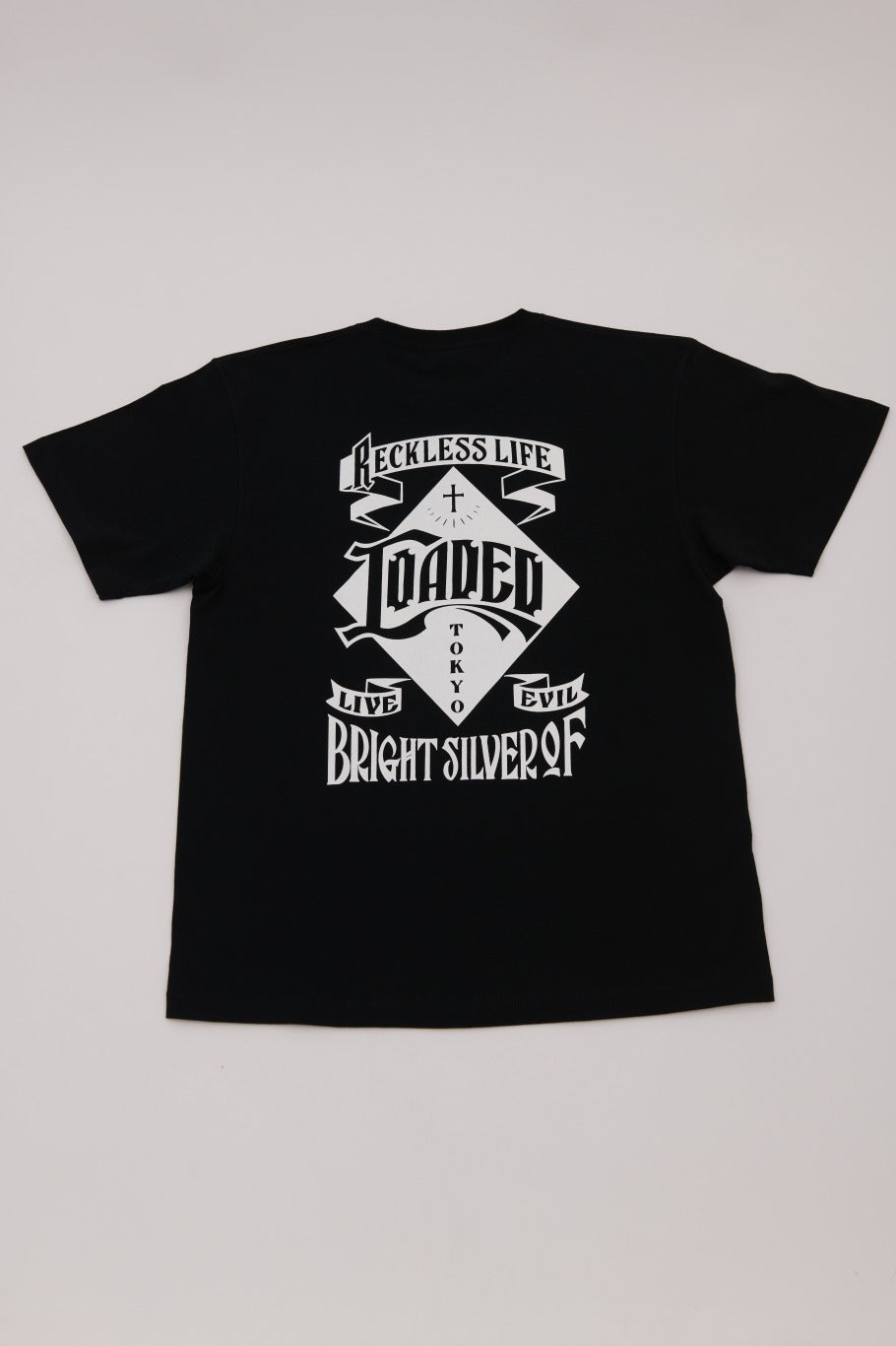 ✦11月入荷分✦S/S TEE 7.1oz✦GYLG×BSOL  ～Reckless Life～✦BK×WH