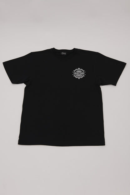 ✦11月入荷分✦S/S TEE 7.1oz ✦GUNS＆MARIA✦BK×WH