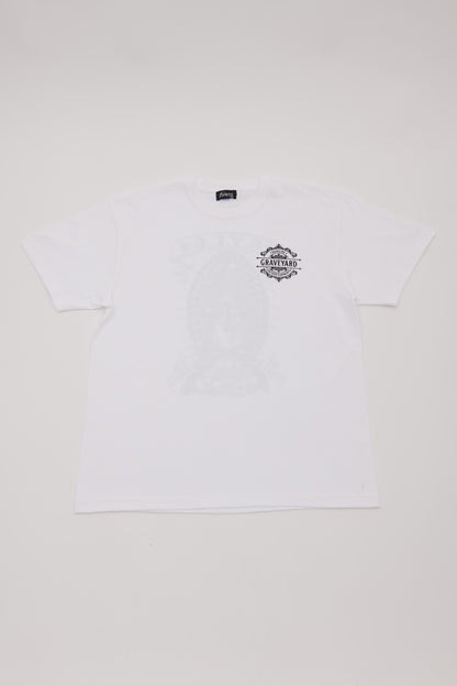 ✦11月入荷分✦S/S TEE 7.1oz ✦GUNS＆MARIA✦WH×BK