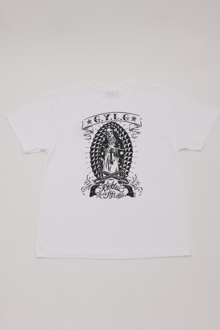 ✦11月入荷分✦S/S TEE 7.1oz ✦GUNS＆MARIA✦WH×BK