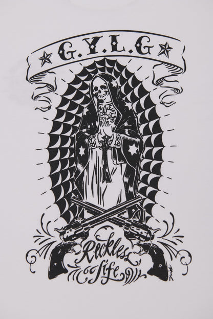✦11月入荷分✦S/S TEE 7.1oz ✦GUNS＆MARIA✦WH×BK