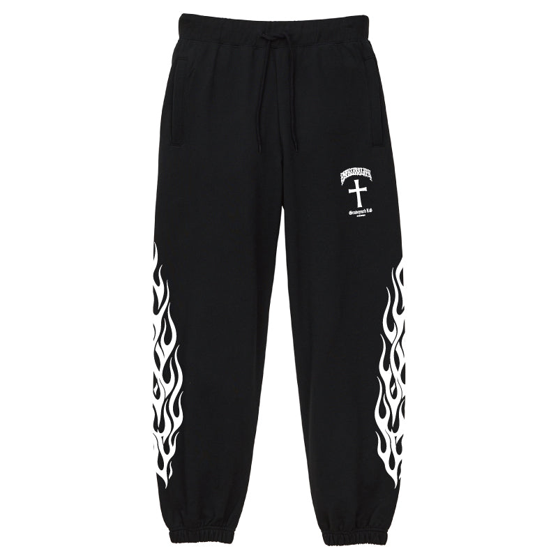 ✦10oz✦SWEAT PANTS FLAMES✦10月初旬納品プレオーダー✦