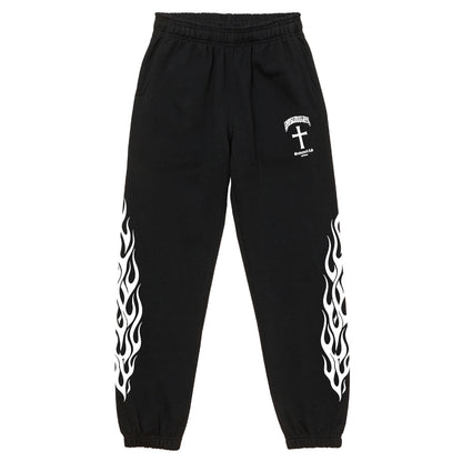 ✦12oz✦裏起毛SWEAT PANTS FLAMES✦10月初旬納品プレオーダー✦