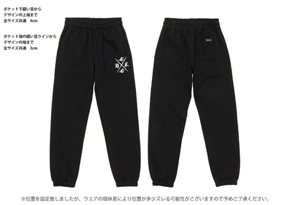 ✦SOLD OUT✦L/L 12oz Fleece Lined Sweat Pants BLACK ✦X-LOGO✦