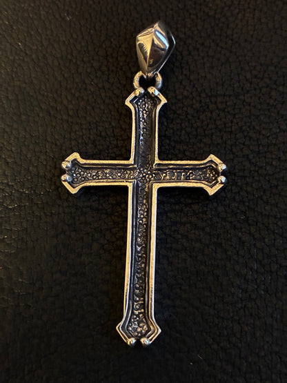 LOADED / BSOL 950SV Grave Stone Cross Pendant Top
