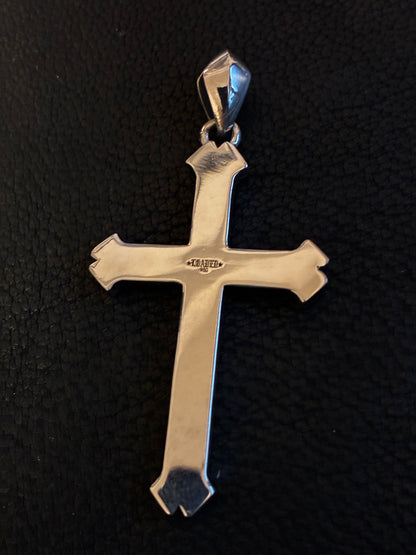 LOADED / BSOL 950SV Grave Stone Cross Pendant Top