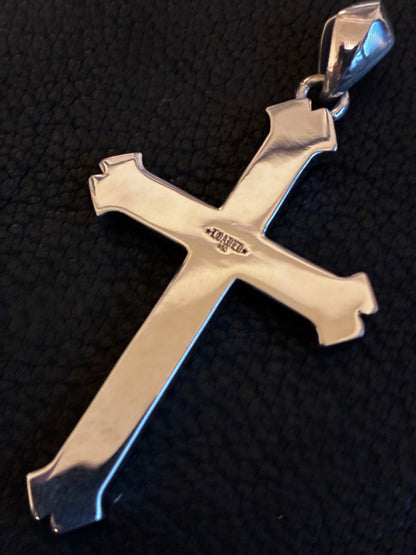 LOADED / BSOL 950SV Grave Stone Cross Pendant Top