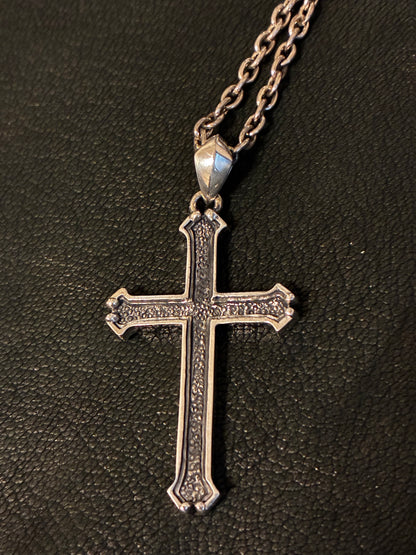 LOADED / BSOL 950SV Grave Stone Cross Pendant Top