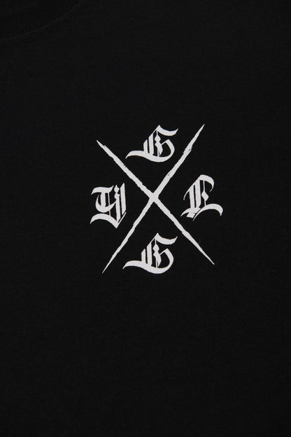 ✦11月入荷分✦S/S TEE 7.1oz✦GYLG×BSOL  ～Reckless Life～✦BK×WH