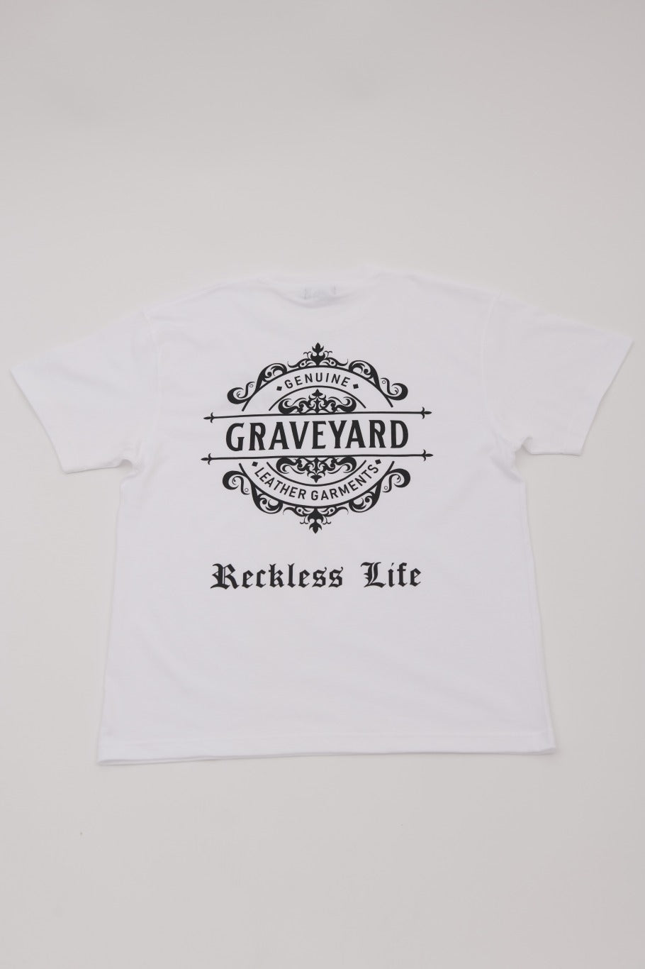 ✦11月入荷分✦S/S TEE 7.1oz ✦Graveyard LOGO✦WH×BK