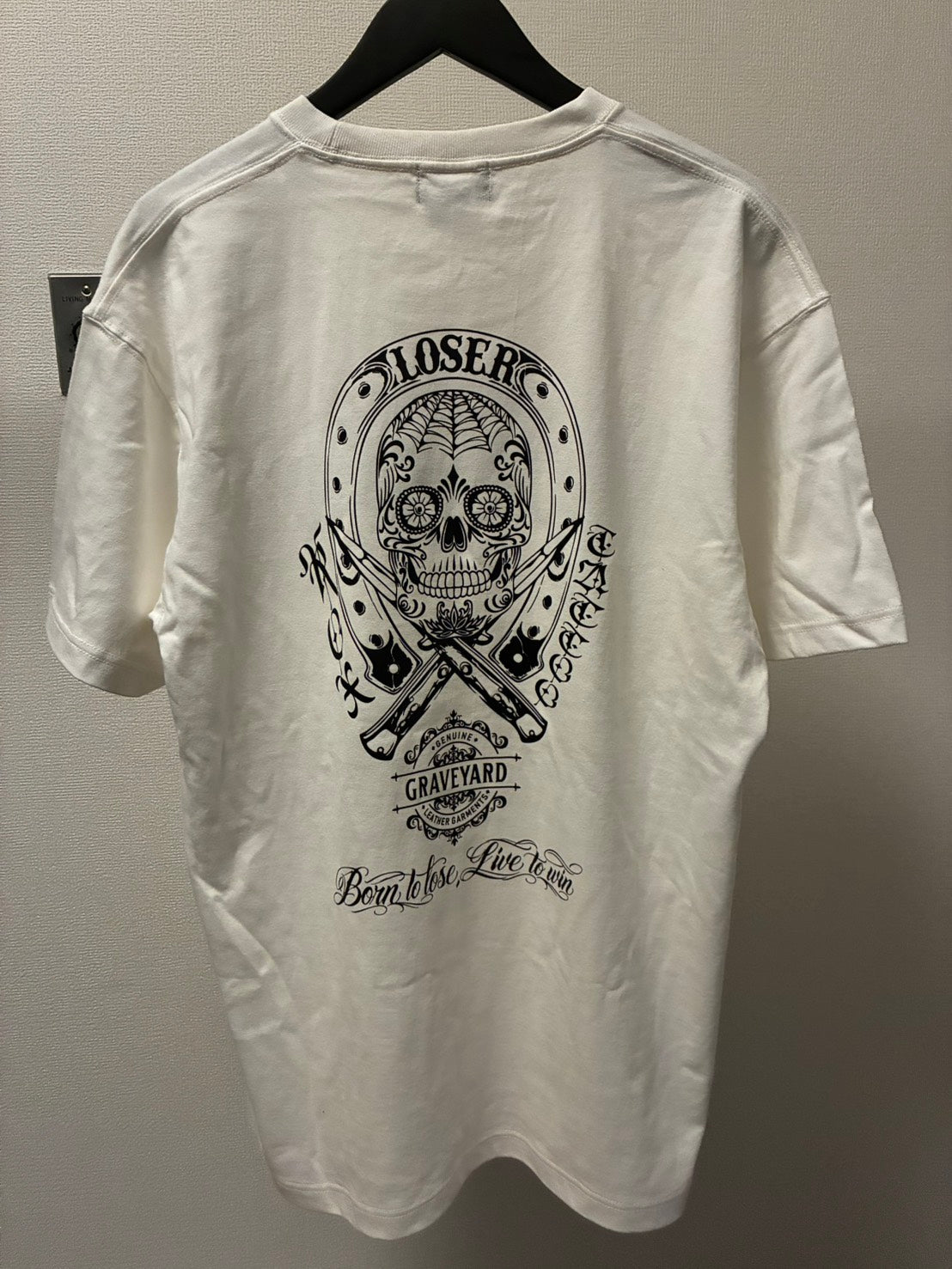 ◆11月中旬〜12月初旬納品プレオーダー◆S/S TEE GYLG×ROX TATTOO WORKS 〈WH×BK〉