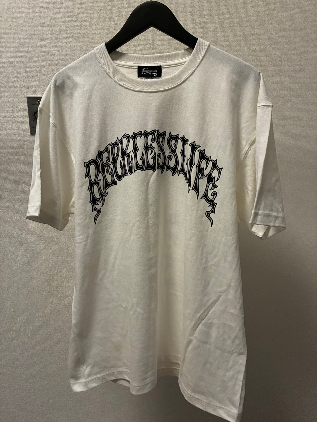 ◆11月中旬〜12月初旬納品プレオーダー◆S/S TEE GYLG×ROX TATTOO WORKS 〈WH×BK〉