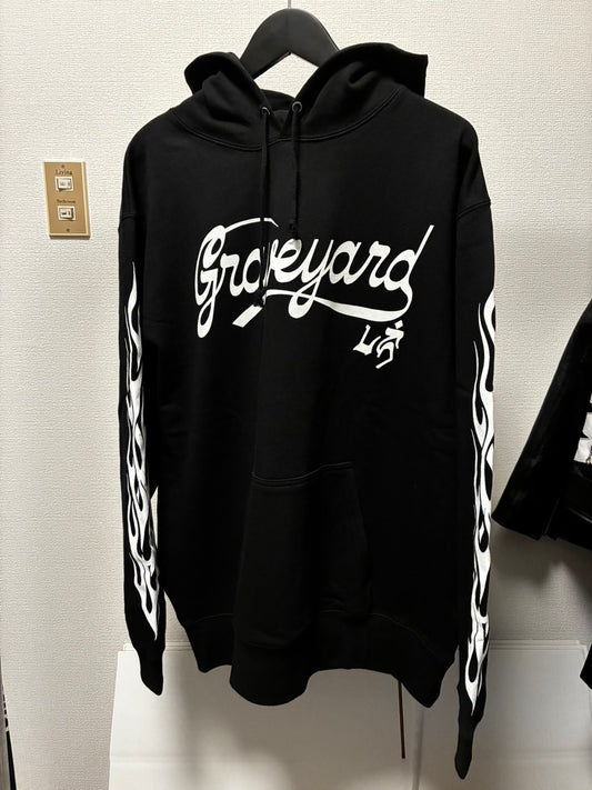 ✦10oz✦SWEAT  HOODIE BK/MARIA&FLAMES✦11月中旬〜12月初旬納品プレオーダー✦