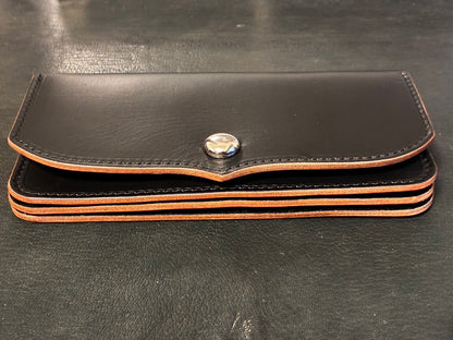 Saddle Leather Wallet GYLG / Pigment Tea Core W950Joint Hook