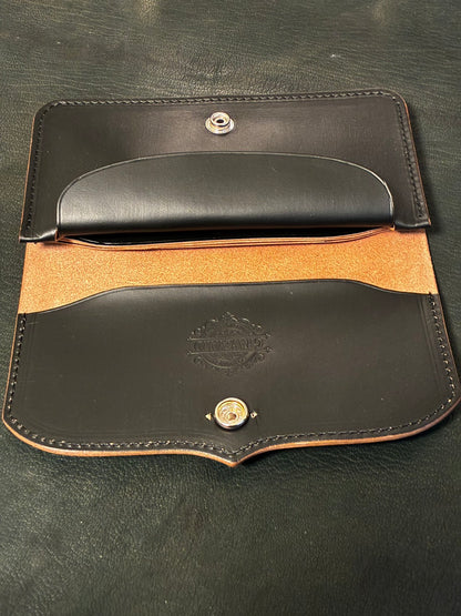 Saddle Leather Wallet GYLG / Pigment Tea Core W950Joint Hook