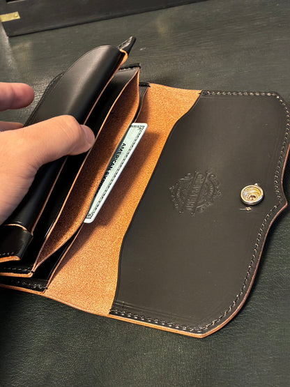Saddle Leather Wallet GYLG / Pigment Tea Core