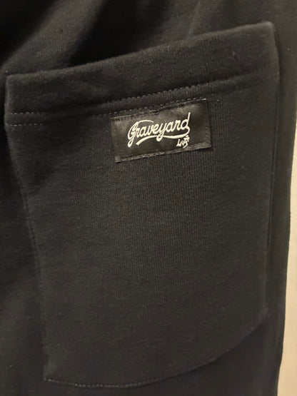 ✦SOLD OUT✦L/L 12oz Fleece Lined Sweat Pants BLACK ✦X-LOGO✦