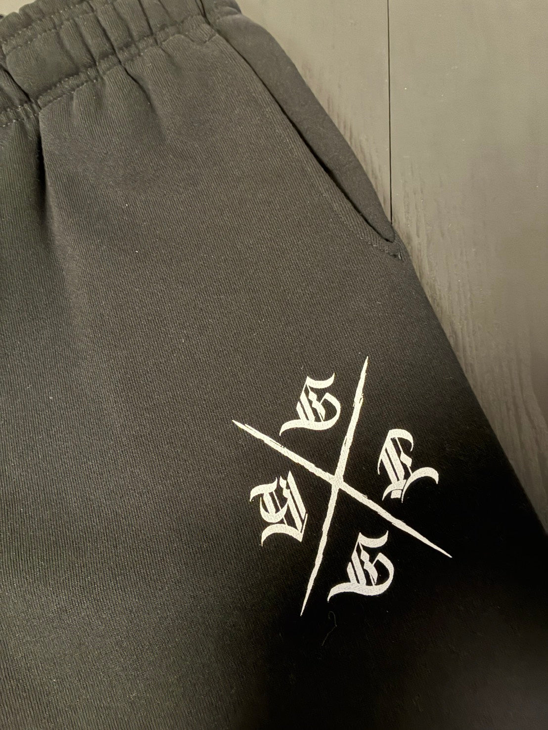 ✦SOLD OUT✦L/L 12oz Fleece Lined Sweat Pants BLACK ✦X-LOGO✦