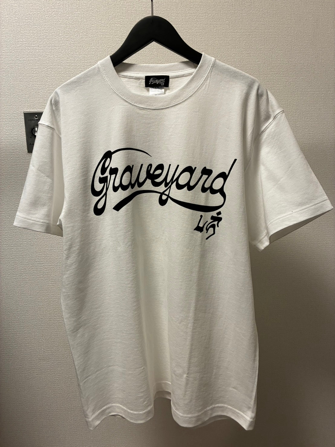 ✦7月中頃入荷プレオーダー✦S/S TEE 7.1oz ✦SCRIPT＆X-LOGO✦WH×BK