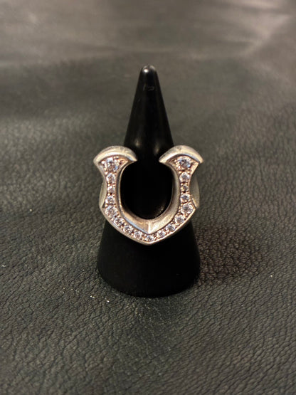 LOADED/BSOL 950SV HORSE SHOES RING  CLRCZ