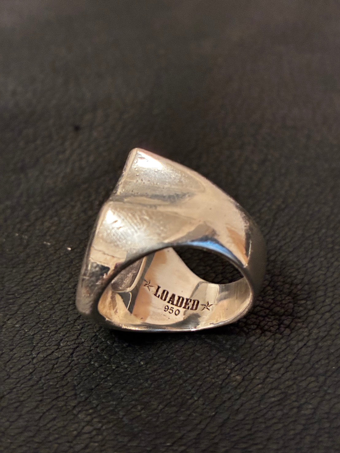 LOADED/BSOL 950SV HORSE SHOES RING  CLRCZ