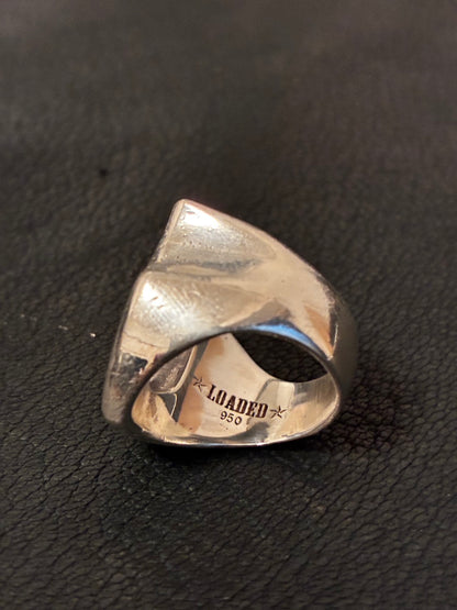 LOADED/BSOL 950SV HORSE SHOES RING  CLRCZ