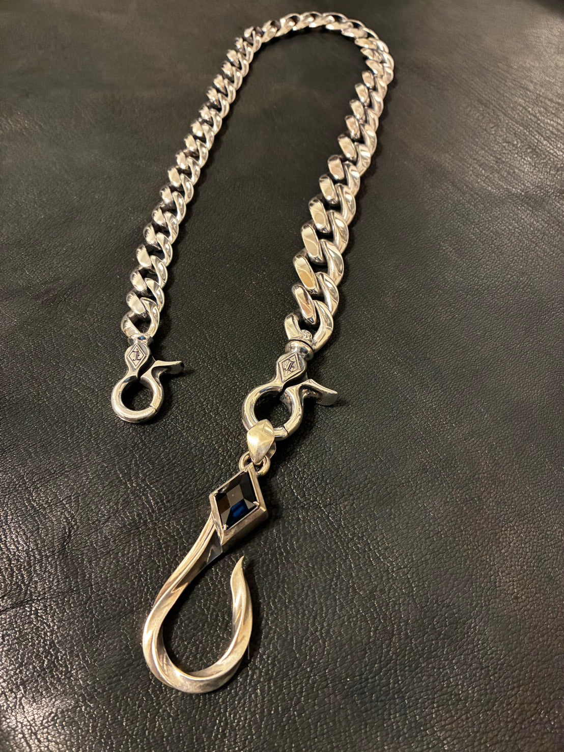 LOADED/BSOL 950SV Snake Fang Wallet Chain Type-01 Viper&Cobra