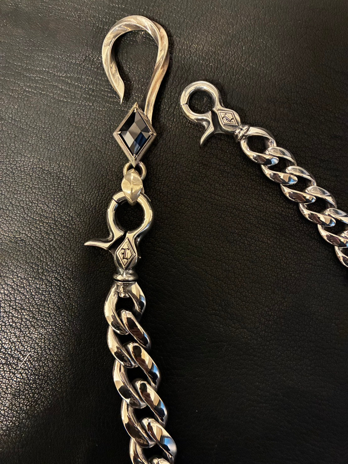 LOADED/BSOL 950SV Snake Fang Wallet Chain Type-01 Viper&Cobra