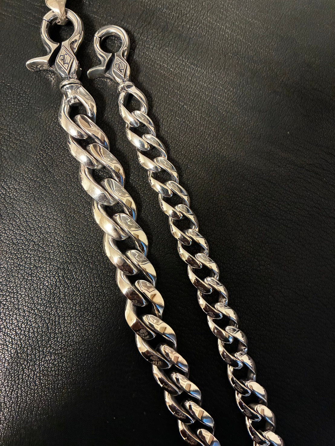 LOADED/BSOL 950SV Snake Fang Wallet Chain Type-01 Viper&Cobra