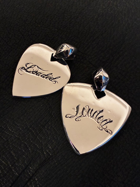 LOADED / BSOL 950SV Guitar Pick Pendant Top 6119&6120 ～Onigiri＆Tear Dorop～