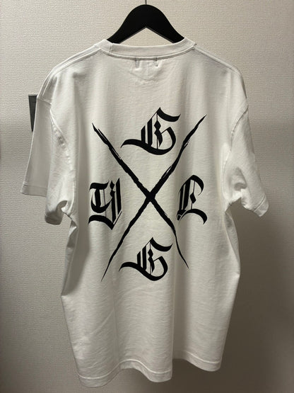 ✦7月中頃入荷プレオーダー✦S/S TEE 7.1oz ✦SCRIPT＆X-LOGO✦WH×BK