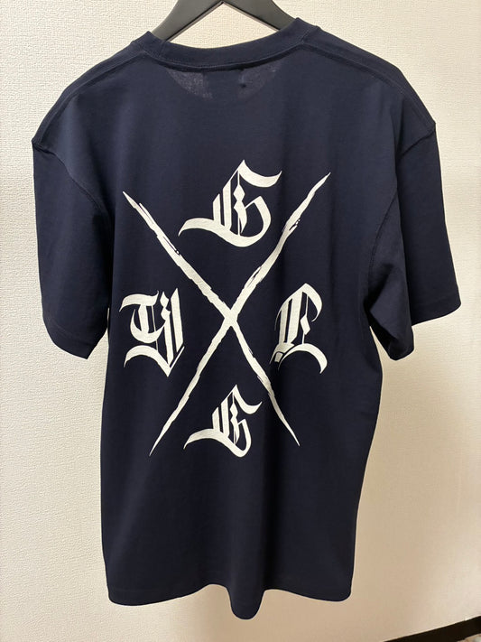 ✦7月中頃入荷プレオーダー✦S/S TEE 7.1oz ✦SCRIPT＆X-LOGO✦NV×WH