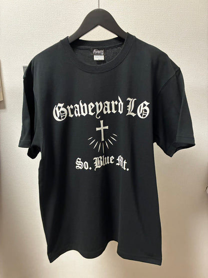 ✦7月中旬入荷プレオーダー✦S/S TEE 7.1oz ✦Graveyard LG✦BK×WH