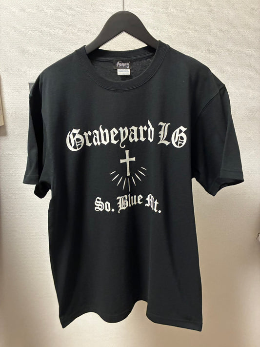 ✦7月中旬入荷プレオーダー✦S/S TEE 7.1oz ✦Graveyard LG✦BK×WH
