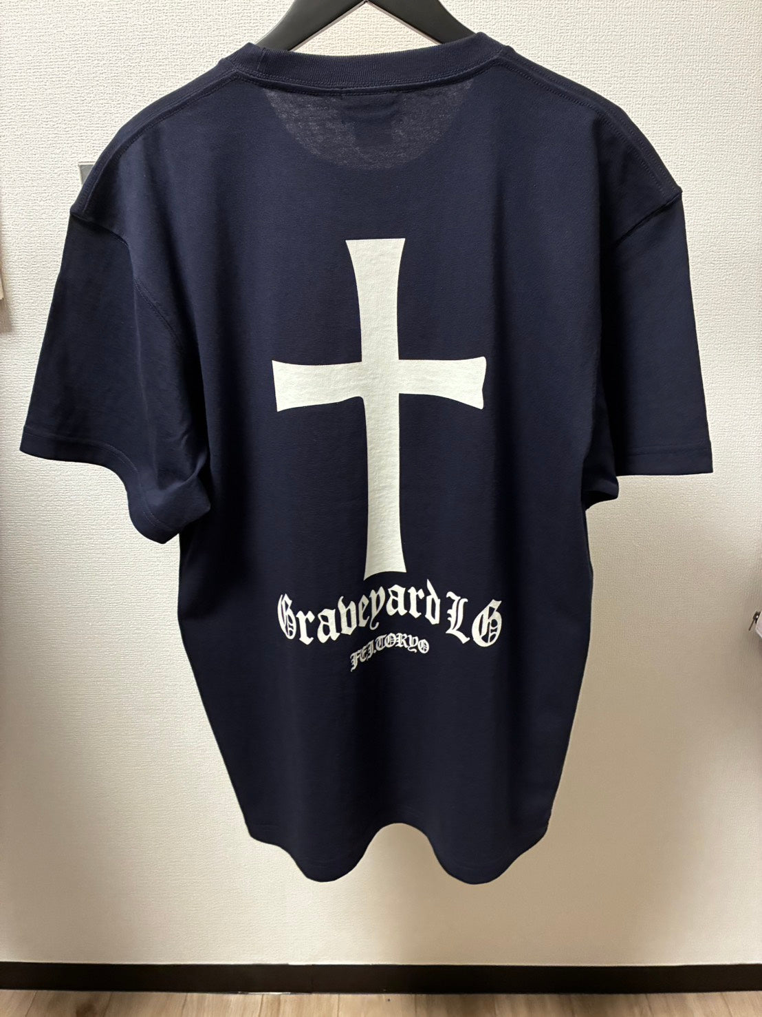 ✦7月中旬入荷プレオーダー✦S/S TEE 7.1oz ✦Graveyard LG✦NV×WH