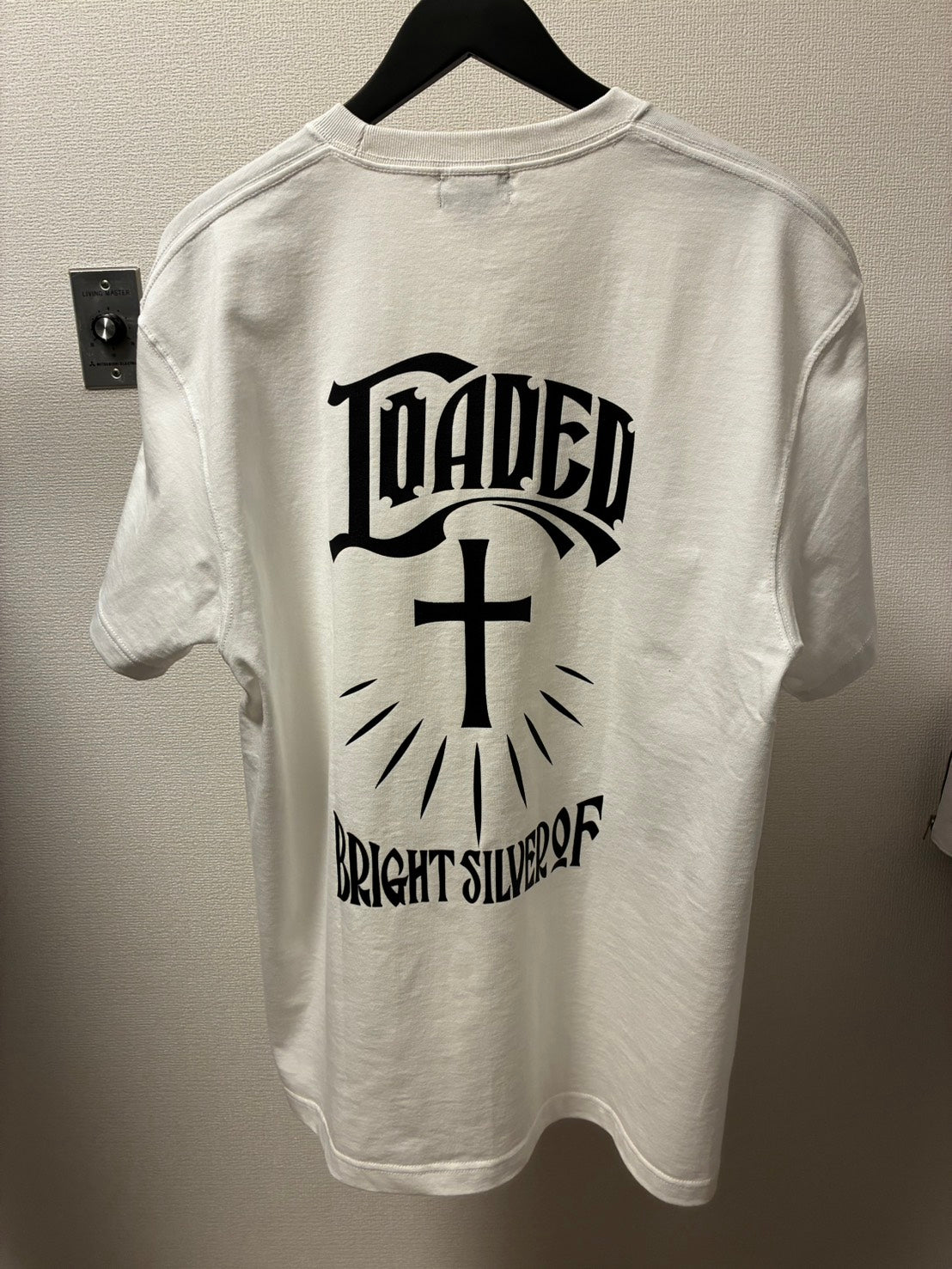✦7月中旬入荷プレオーダー✦S/S TEE 7.1oz ✦BSOL×GYLG/THE LOADED✦WH×BK