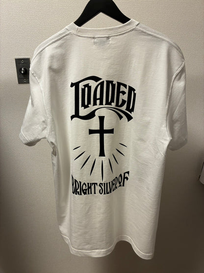 ✦7月中旬入荷プレオーダー✦S/S TEE 7.1oz ✦BSOL×GYLG/THE LOADED✦WH×BK