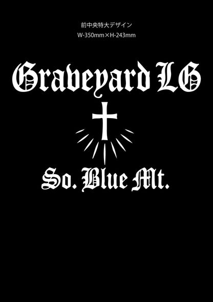 ✦7月中旬入荷プレオーダー✦S/S TEE 7.1oz ✦Graveyard LG✦BK×WH