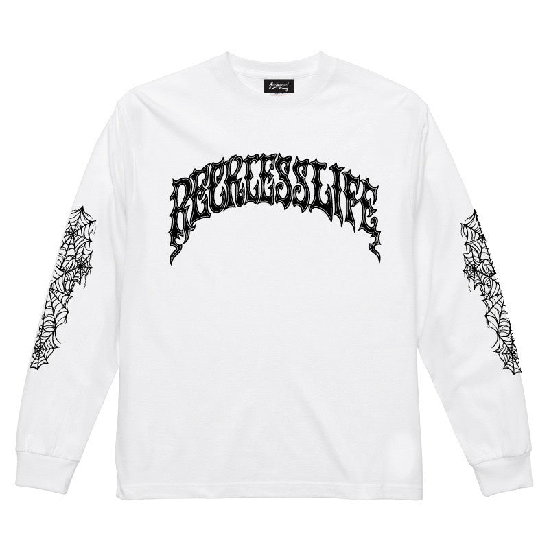 ◆8月中旬納品プレオーダー◆L/S TEE GYLG×ROX TATTOO WORKS 〈WH×BK〉