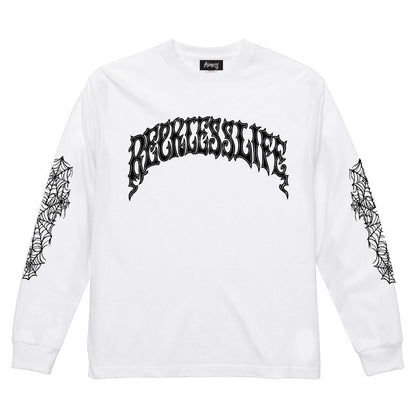 ◆8月中旬納品プレオーダー◆L/S TEE GYLG×ROX TATTOO WORKS 〈WH×BK〉