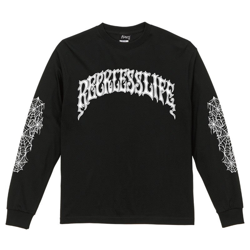 ◆8月中旬納品プレオーダー◆L/S TEE GYLG×ROX TATTOO WORKS 〈BK×WH〉