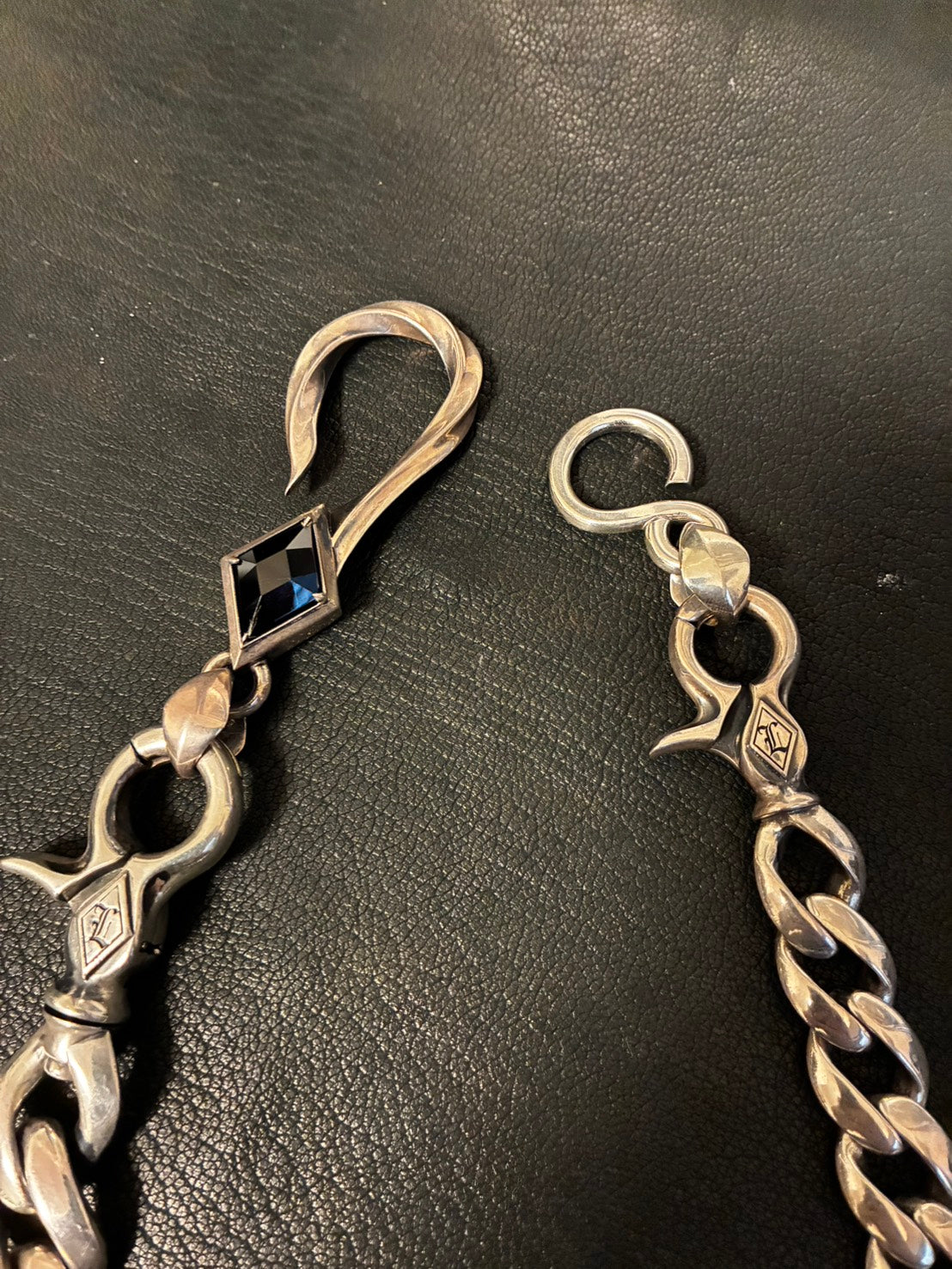 LOADED/BSOL 950SV Snake Fang Wallet Chain Type-01 Cobra F/S