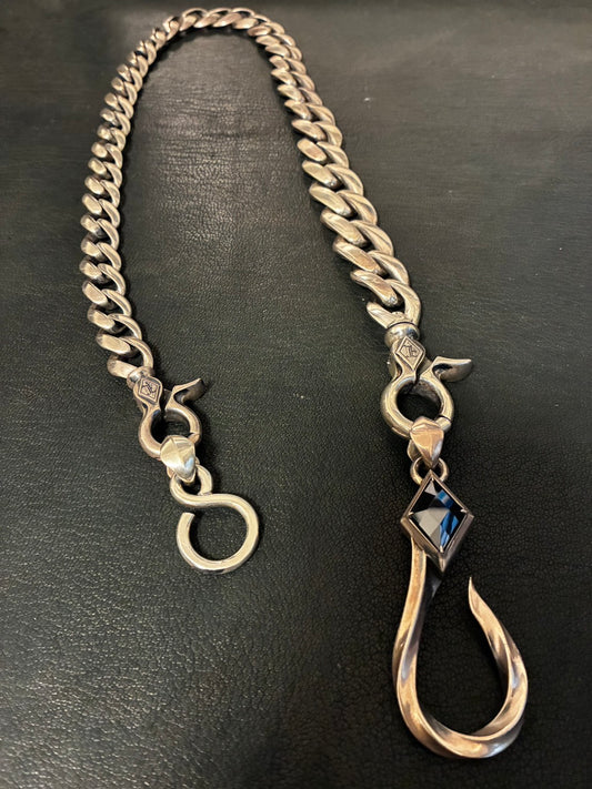 LOADED/BSOL 950SV Snake Fang Wallet Chain Type-01 Cobra F/S