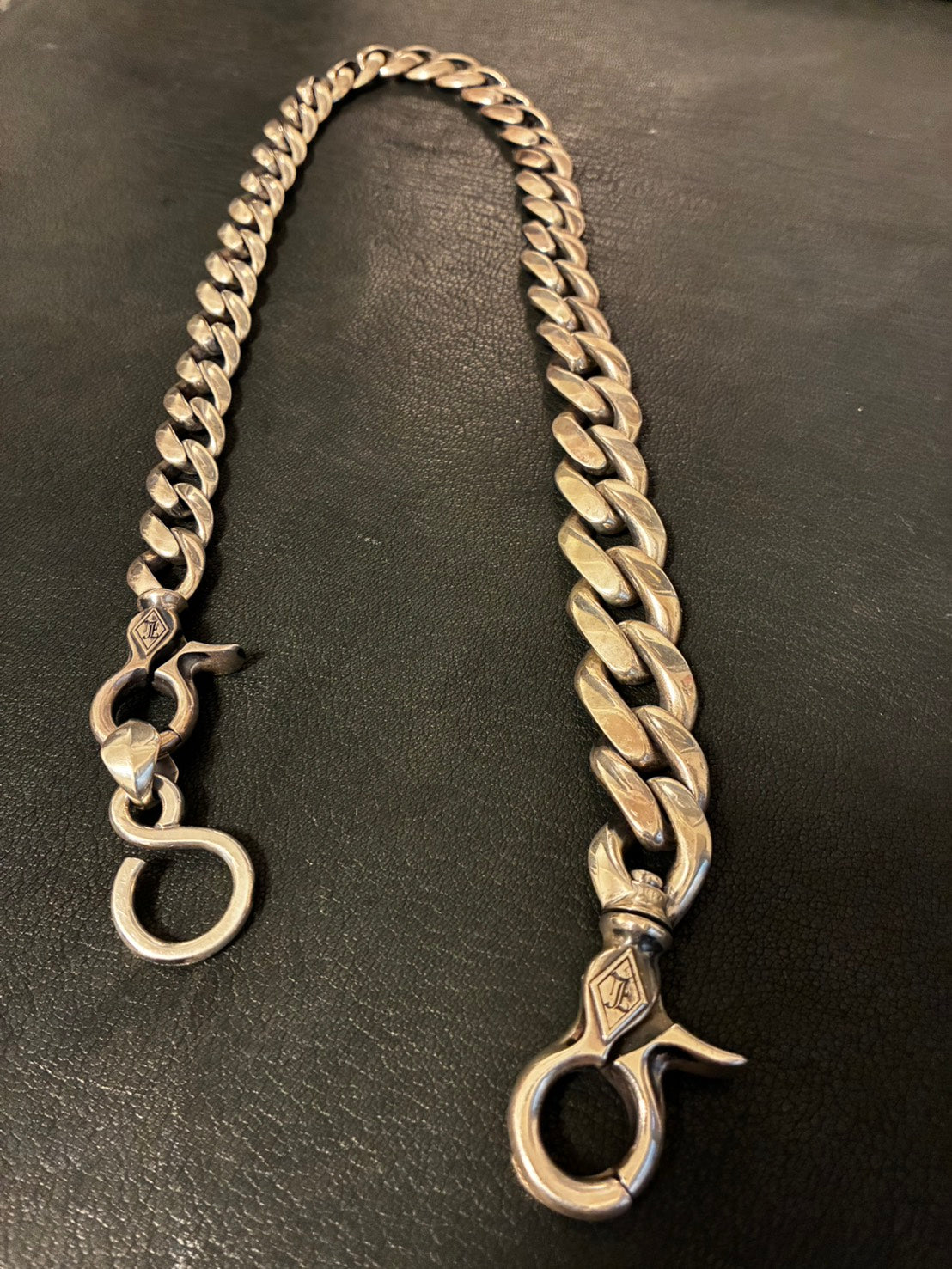LOADED/BSOL 950SV Wallet Chain Cobra With WC Clip Joint Hook