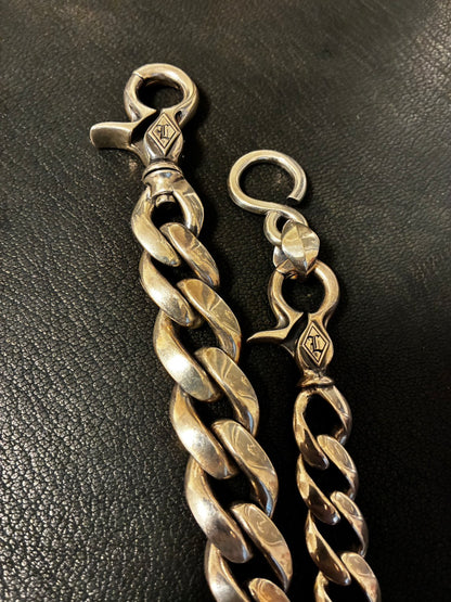 LOADED/BSOL 950SV Wallet Chain Cobra With WC Clip Joint Hook